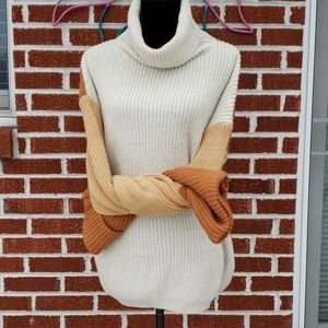 🍂 Oversized Cowl🍂 Multi  Color Sweater